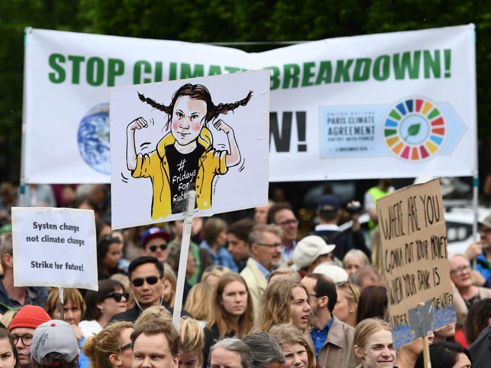 climate strike greta thunberg