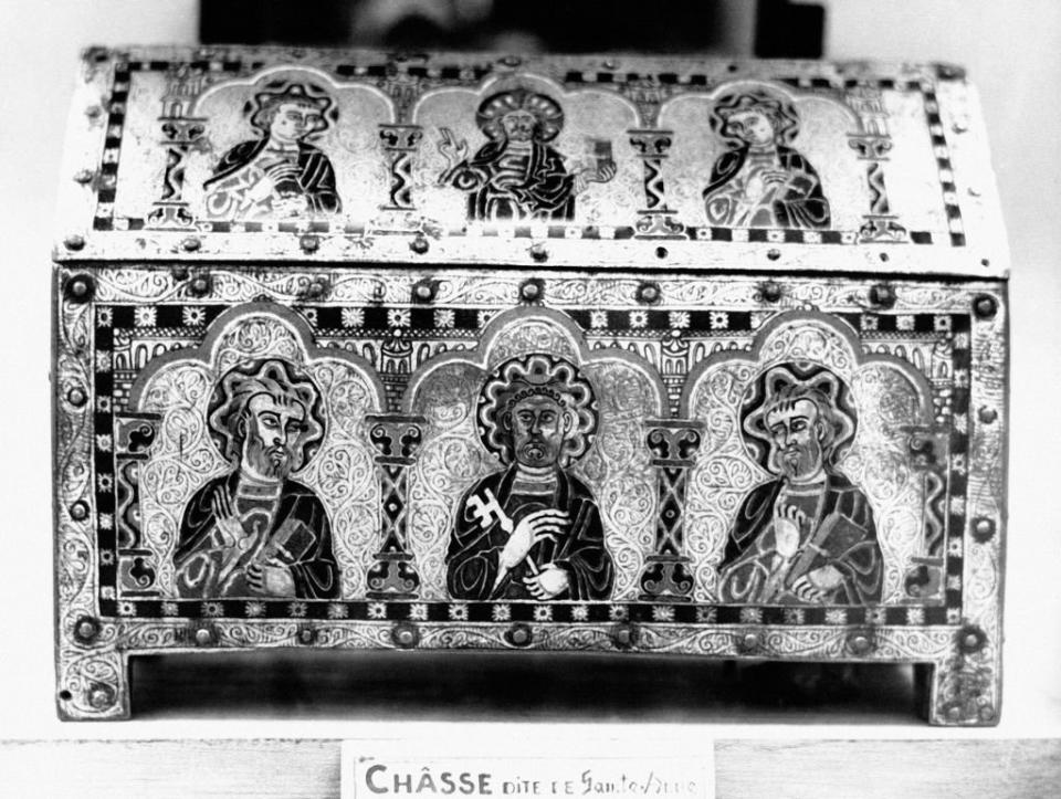 Relicario de Santa Ana en la catedral de Apt, en Francia