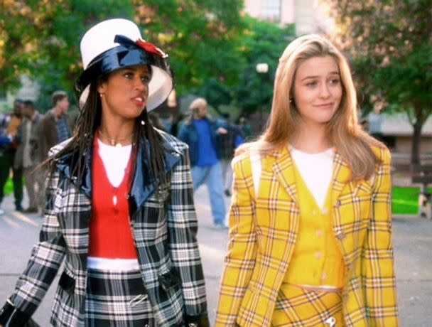PHOTO: Stacey Dash as Dionne Davenport, and Alicia Silverstone as Cher Horowit in a scene from the 1995 movie 'Clueless.' (Paramount Pictures/CBS via Getty Images, FILE)