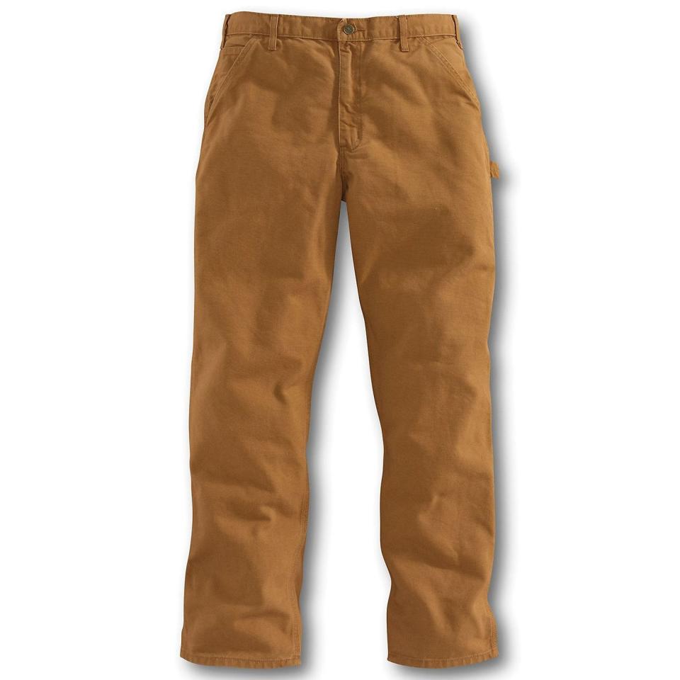 Washed Duck Work Dungaree Pant
