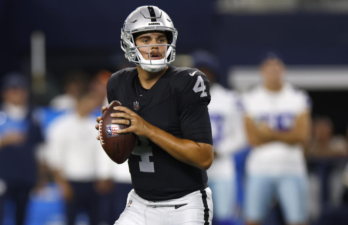 Aidan O'Connell to start at quarterback for Raiders vs. Chargers - NBC  Sports