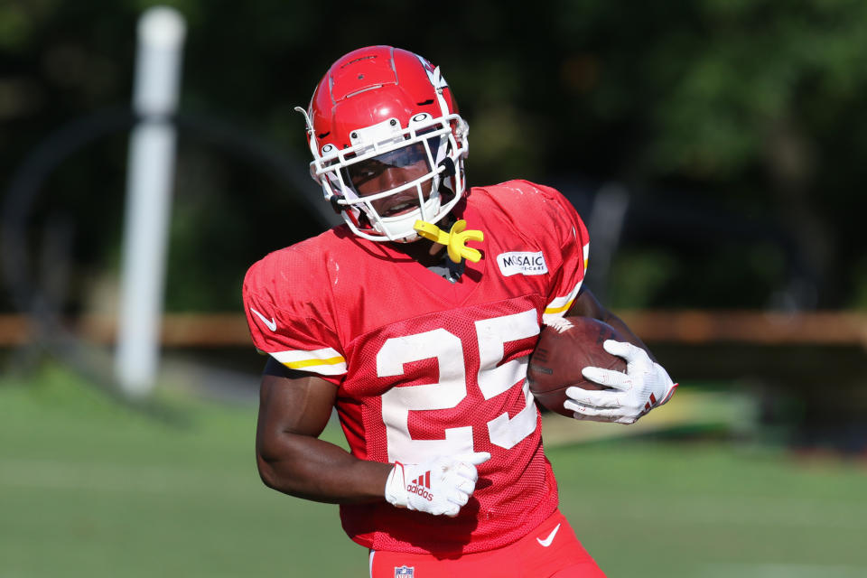 Kansas City Chiefs running back Darwin Thompson