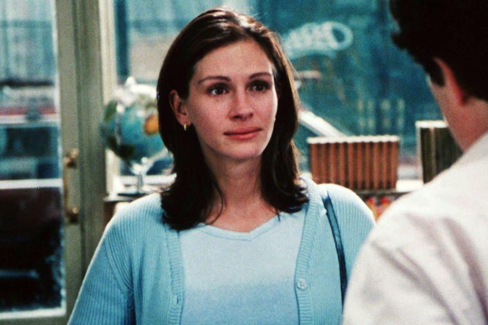 <p>Polygram/Kobal/Shutterstock</p> Julia Roberts in <em>Notting Hill</em> (1999)