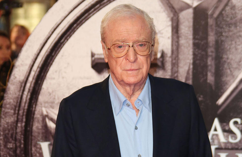 Sir Michael Caine credits the war with his good health credit:Bang Showbiz