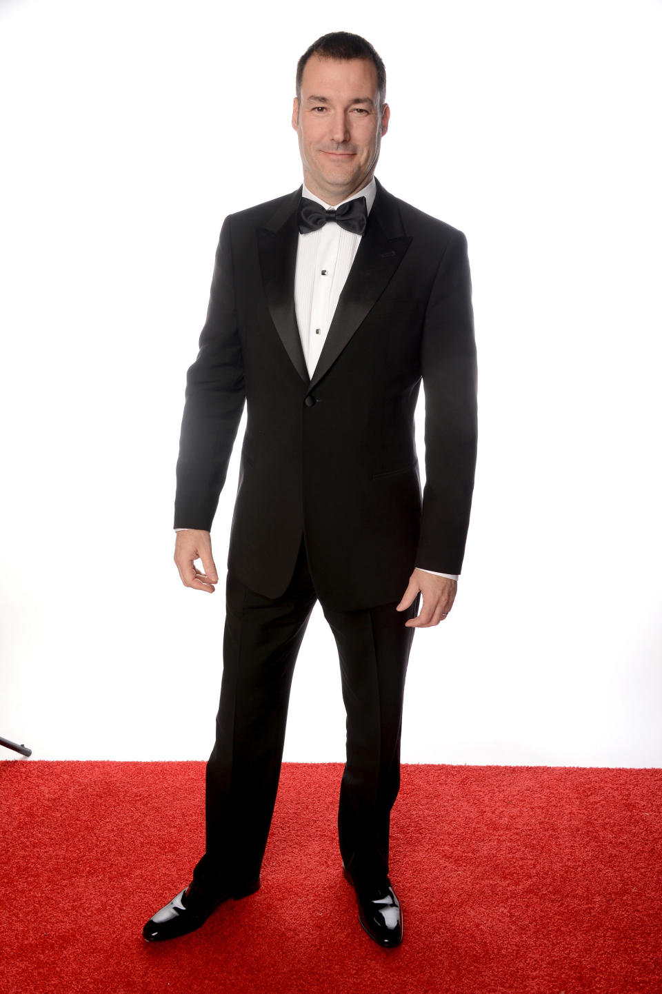 BEVERLY HILLS, CA - JANUARY 13:  Director Mark Andrews, winner of Best Animated Film for 'Brave', poses for a portrait at the 70th Annual Golden Globe Awards held at The Beverly Hilton Hotel on January 13, 2013 in Beverly Hills, California.  (Photo by Dimitrios Kambouris/Getty Images)