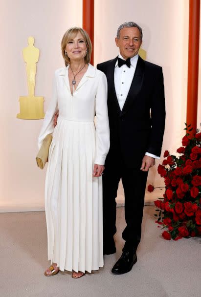 PHOTO: Disney CEO Bob Iger and spouse Willow Bay attend the 95th Academy Awards in Hollywood, Mar. 12, 2023. (Eric Gaillard/Reuters)