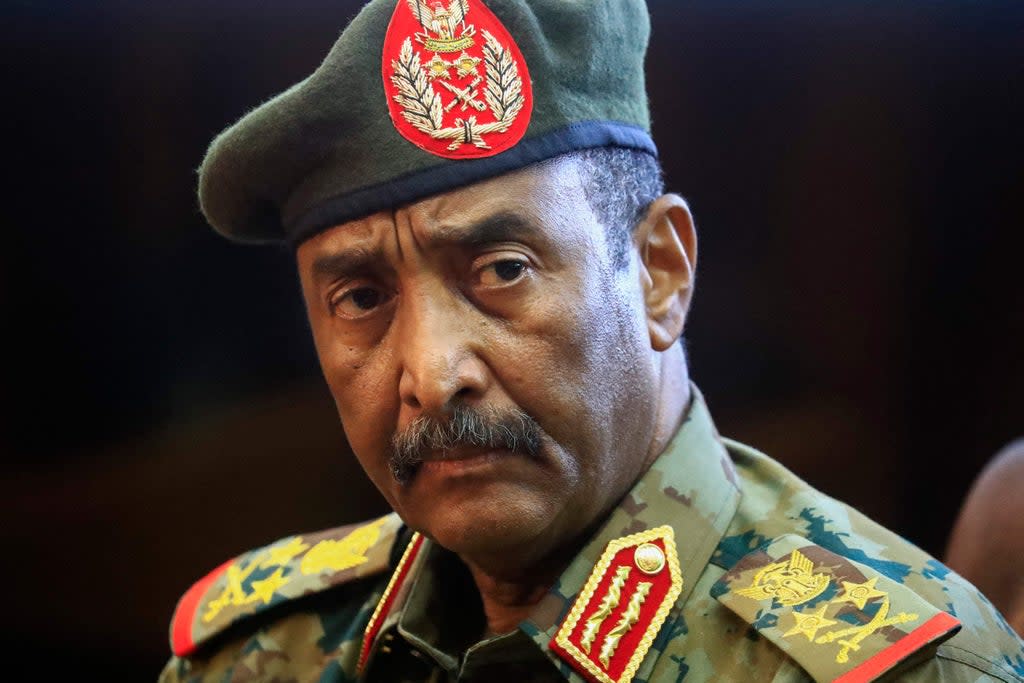 Sudan's top army general Abdel Fattah al-Burhan (AFP via Getty Images)