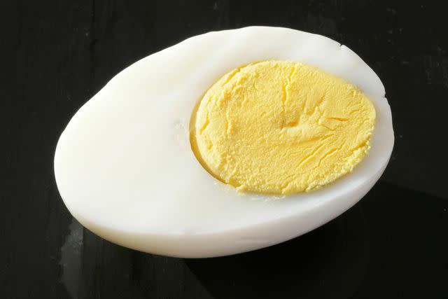 <p>Getty</p> Sock image of hard-boiled egg
