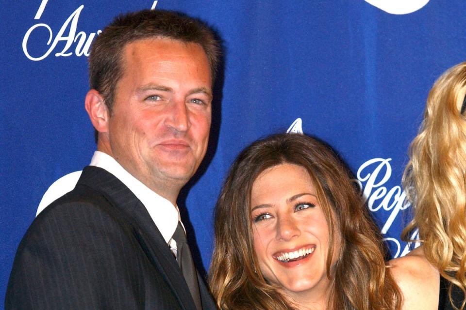 Matthew Perry and Jennifer Aniston (Getty Images)