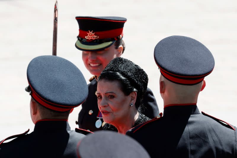 Myriam Spiteri Debono is sworn in as President of Malta in Valletta