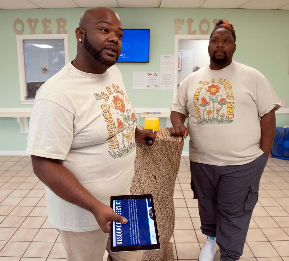 Marcus Givens and Josh Harden-Givens are opening Overflow Health Alliance, a low-barrier shelter amd medical provider in Pensacola later this summer.