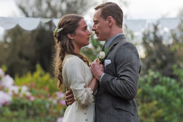 <p>Davi Russo/Touchstone Pictures/Courtesy Everett Collection</p> Alicia Vikander and Michael Fassbender in 'The Light Between Oceans'