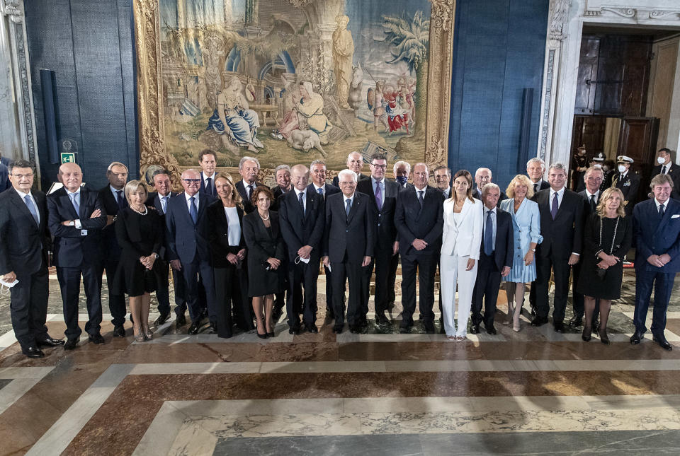 The Cavaliere del Lavoro honorees for 2021. - Credit: Courtesy photo