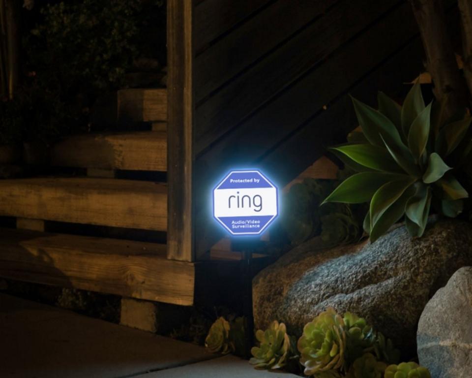 Ring Solar Security Sign