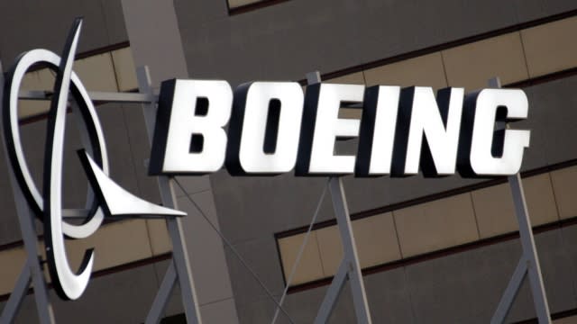 Boeing Company logo.