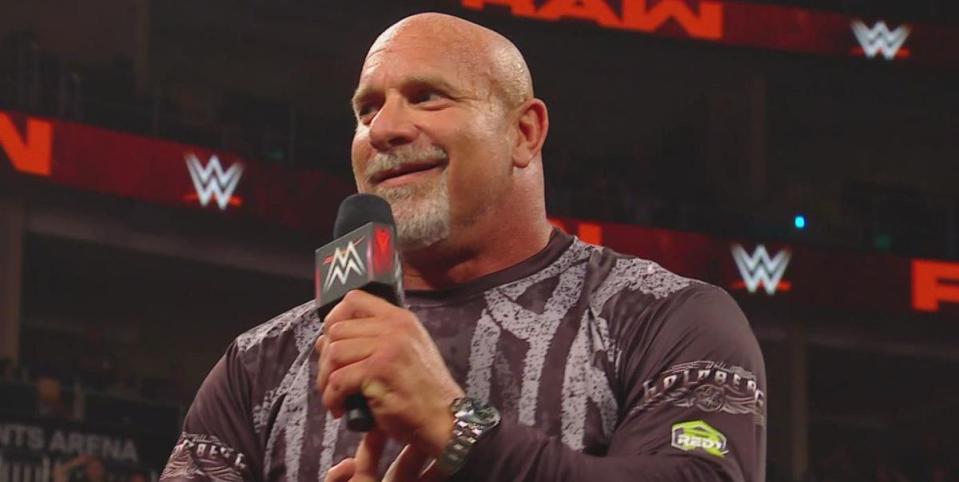 goldberg on wwe raw