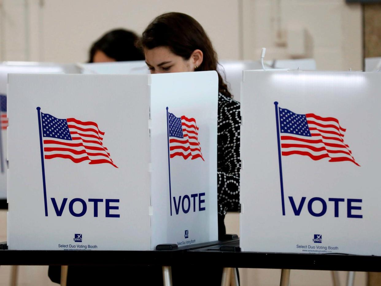 The US president blocked some provisions for states to prepare for the 2020 election during the pandemic: AFP via Getty Images