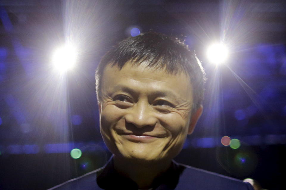 Alibaba Executive Chairman Jack Ma attends the World Climate Change Conference 2015 (COP21) at Le Bourget, near Paris, France, December 5, 2015. REUTERS/Stephane Mahe       TPX IMAGES OF THE DAY     