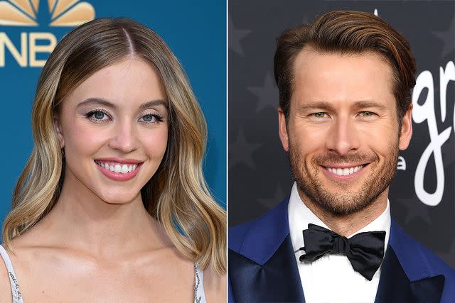 Getty (2) Sydney Sweeney, Glen Powell