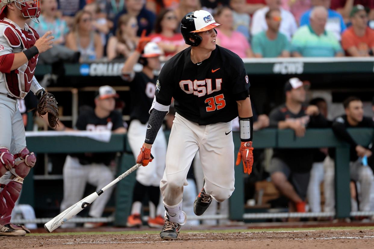 Adley Rutschman was the No. 1 overall pick by the Orioles in 2019.