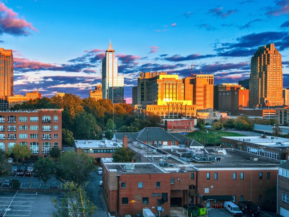 Buildings in Raleigh, North Carolina