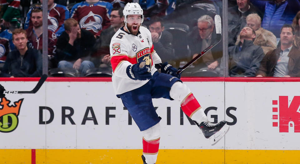 Aaron Ekblad has high hopes for the Florida Panthers in 2019-20. (Isaiah J. Downing-USA TODAY Sports)