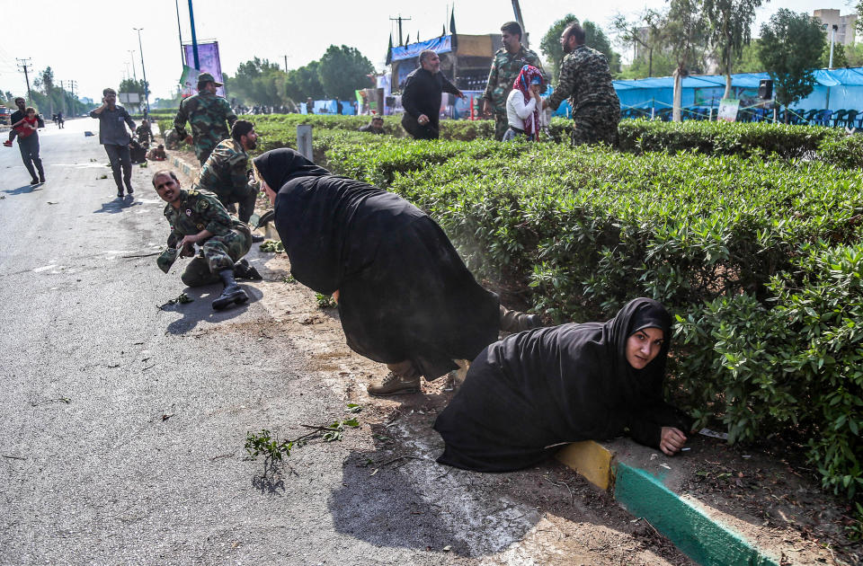 Gunmen attack military parade in Ahvaz, Iran