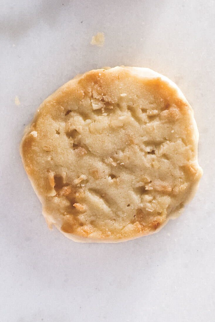 Coconut-Macadamia Nut Shortbread Cookies