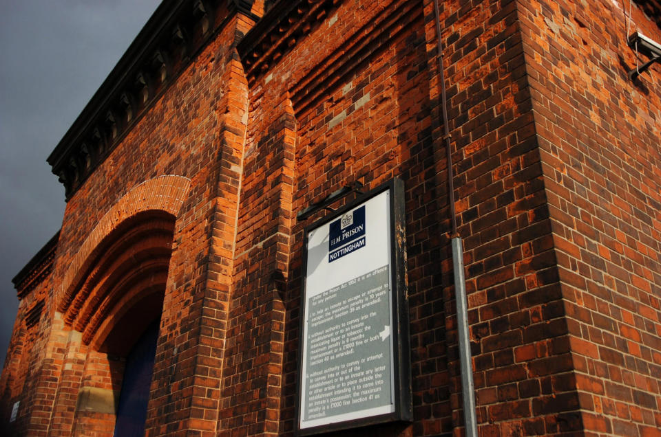 HMP Nottingham has been described as being in a “dangerous state” (Simon Galloway/PA Images via Getty Images)