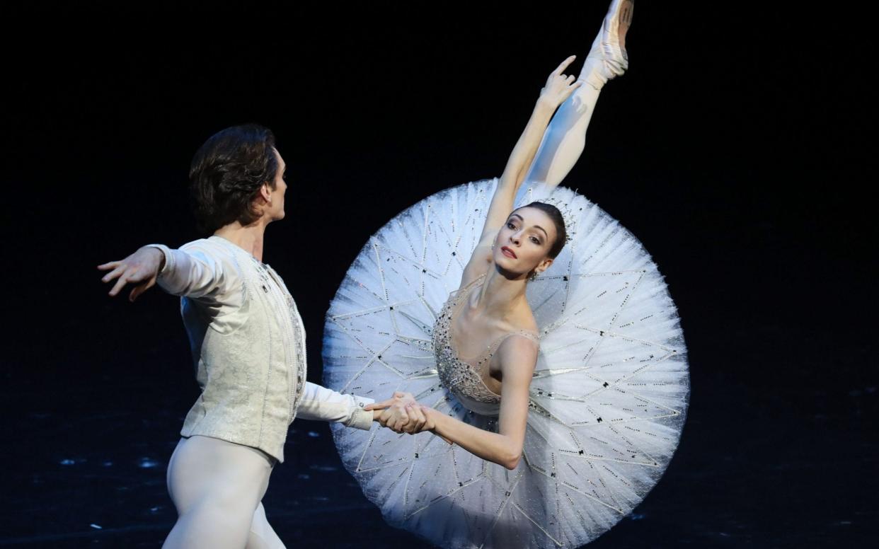 Olga Lyubimova, the new Russian culture minister, apparently once wrote in a blog post that she 'can't stand' classical music, opera, museums or ballet - here being performed at the Bolshoi Theatre in Moscow - REX