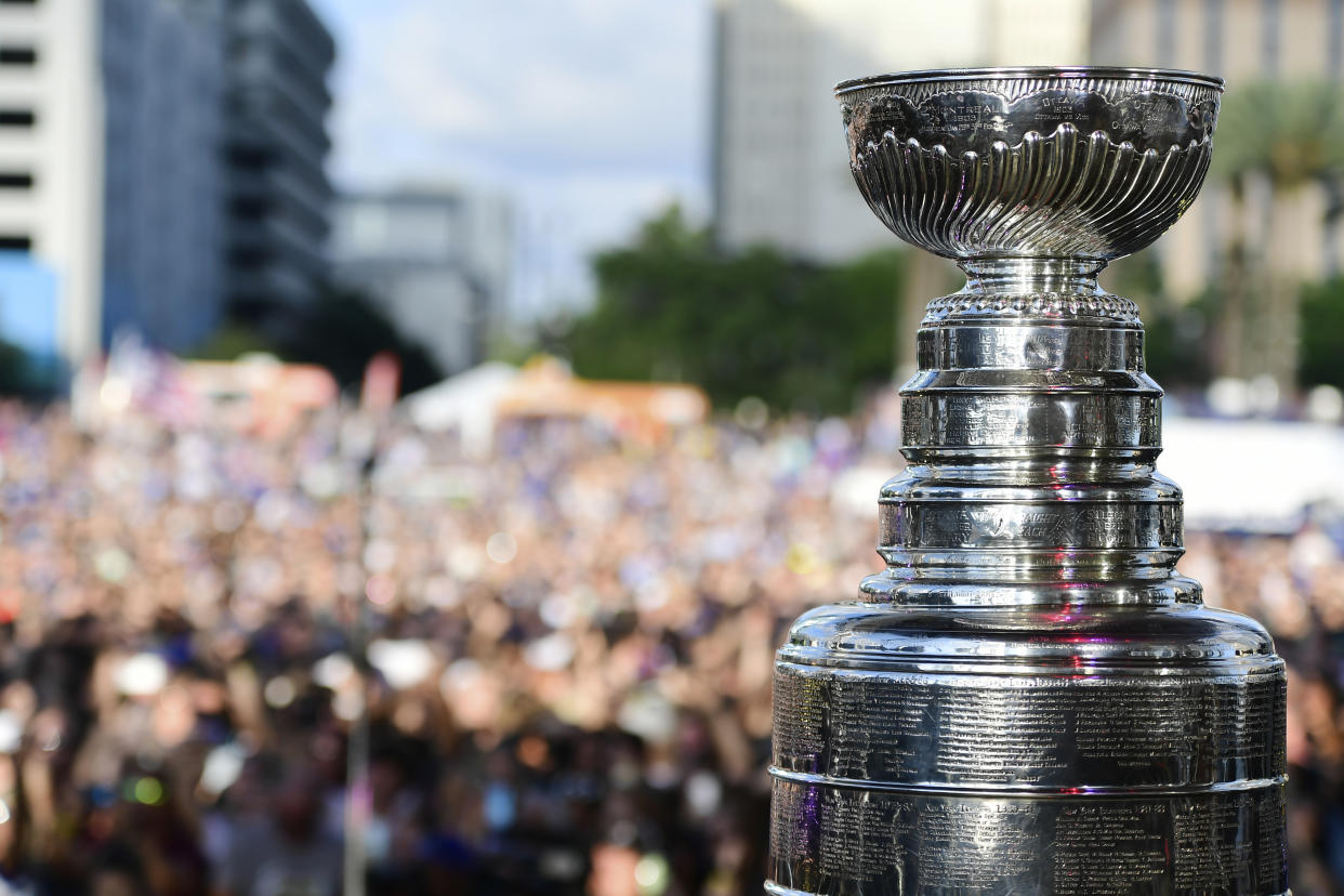 We're here to help you on the path to chasing a trophy at the end of your fantasy hockey season. (Photo by Julio Aguilar/NHLI via Getty Images)