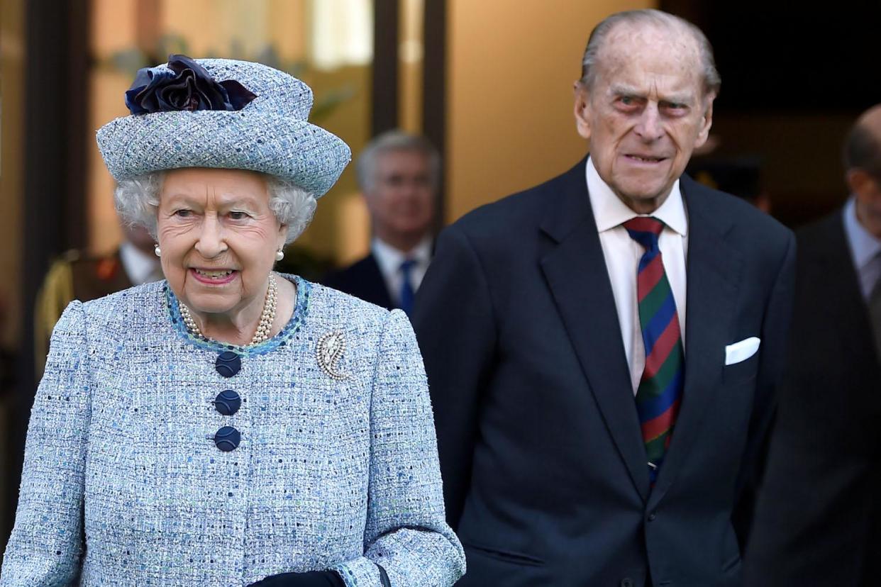 Sympathy: The Queen and Prince Philip have sent a message of support following Wednesday's terror attack at Westminster: REUTERS