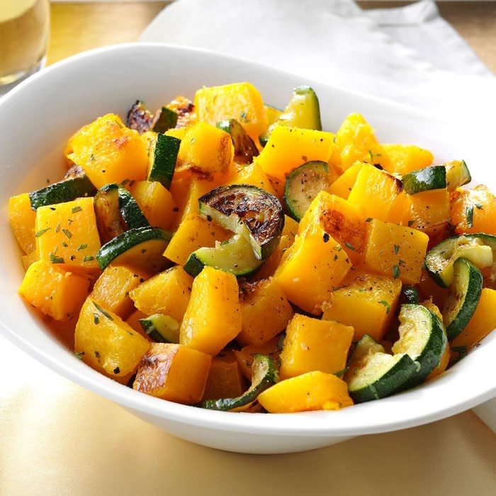 Lemon-Roasted Squash with Tarragon