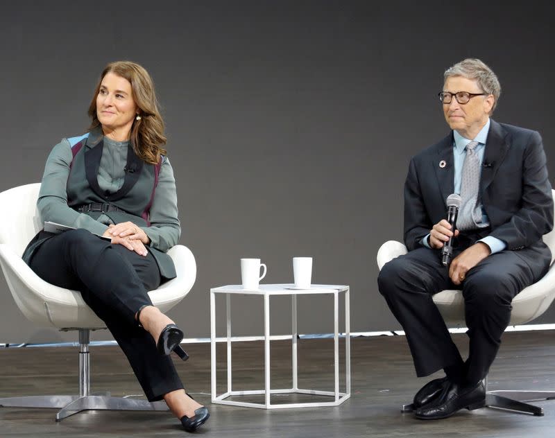 FILE PHOTO: Gates Foundation Goalkeepers event in New York