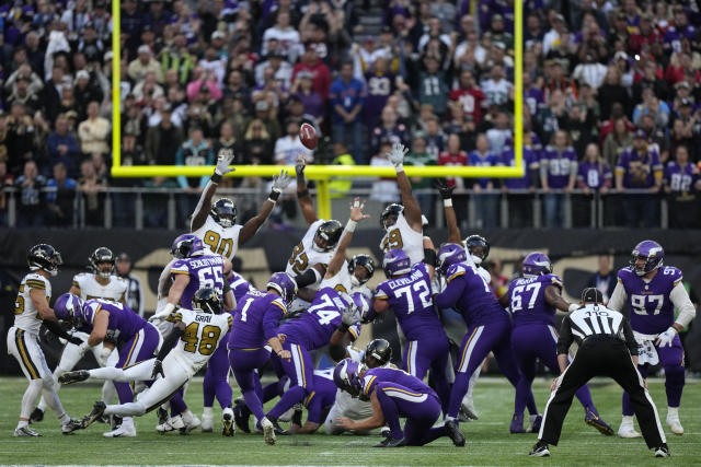 Joseph's late field goal gives Minnesota Vikings win over New Orleans Saints, NFL