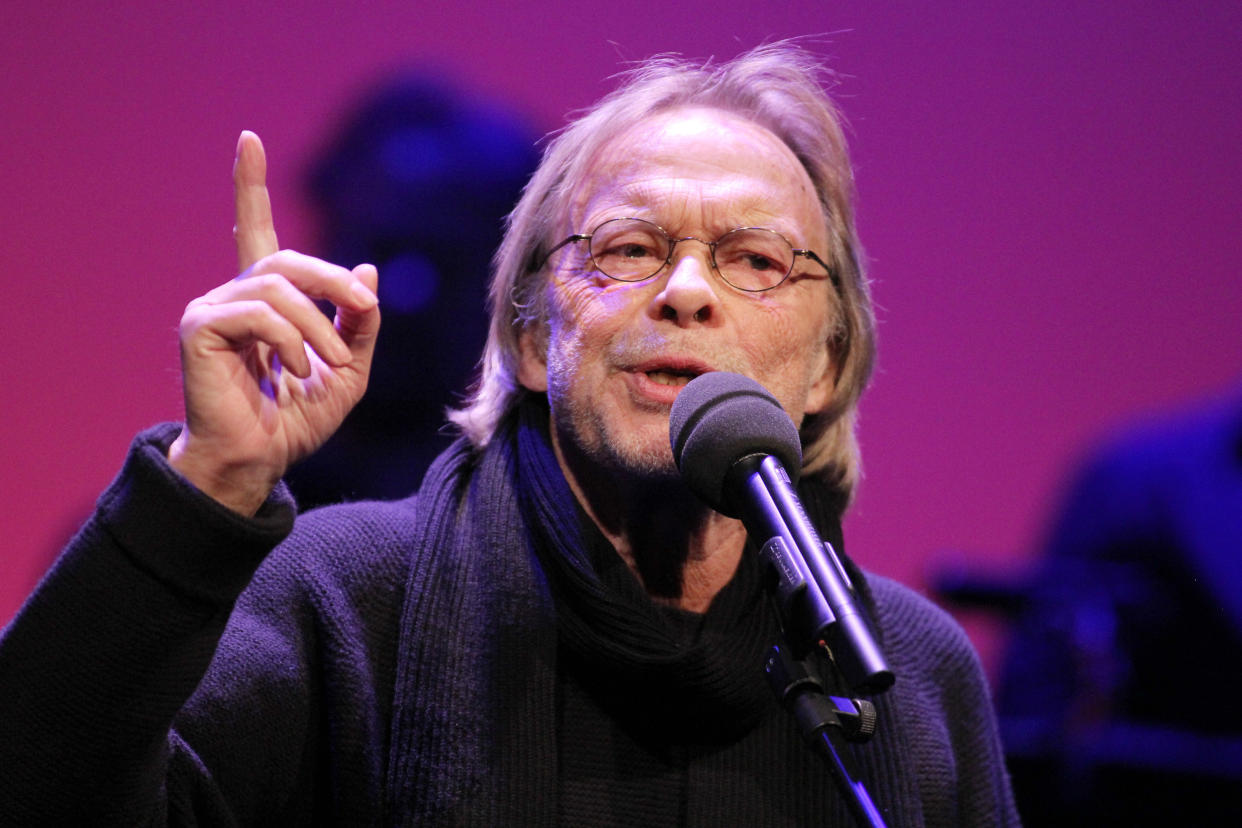 HAMBURG, GERMANY - FEBRUARY 22: Volker Lechtenbrink during the Photocall to his solo evening 