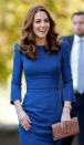 <p>Sometimes, the duchess turns up the volume on those waves, brushing them out for a more demure version of classic bombshell curls, like she wore to see the Imperial War Museum on October 31, 2018 in London.</p>