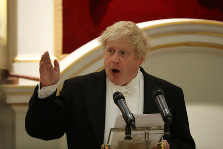 Britain’s Foreign Secretary Boris Johnson claims to have ‘categorical’ proof that Russia was behind the attack on the Skripals. REUTERS/Simon Dawson