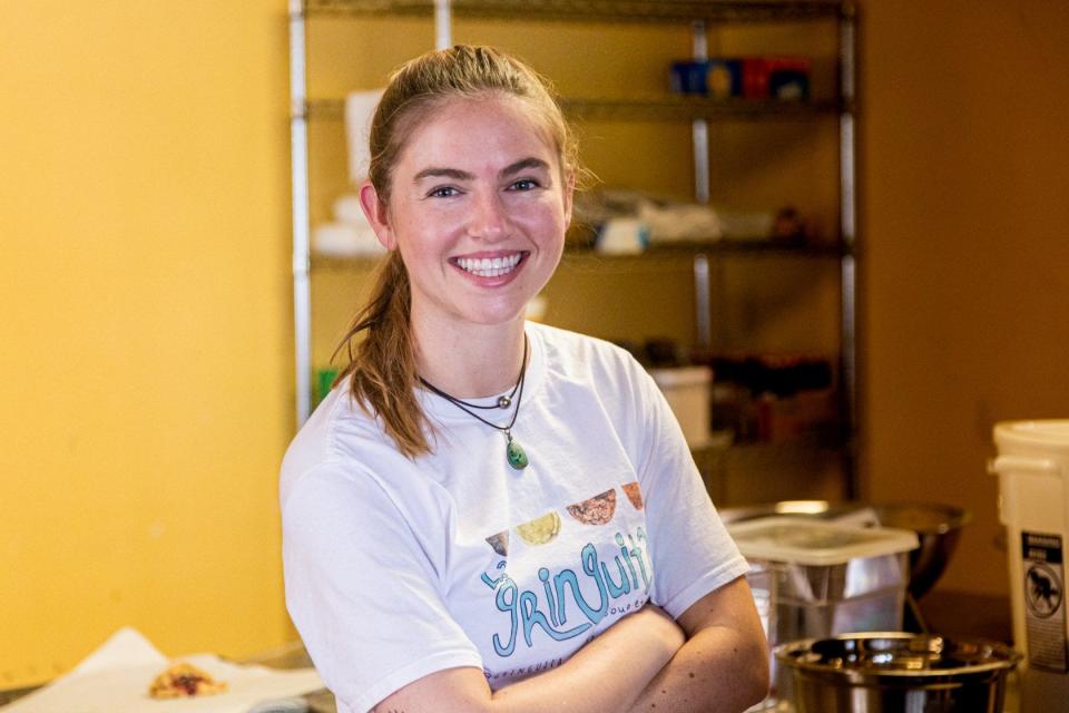 Caroline McGinley is the cookie creator behind La Gringuita cookies, a baking business inspired by her favorite childhood cookies.