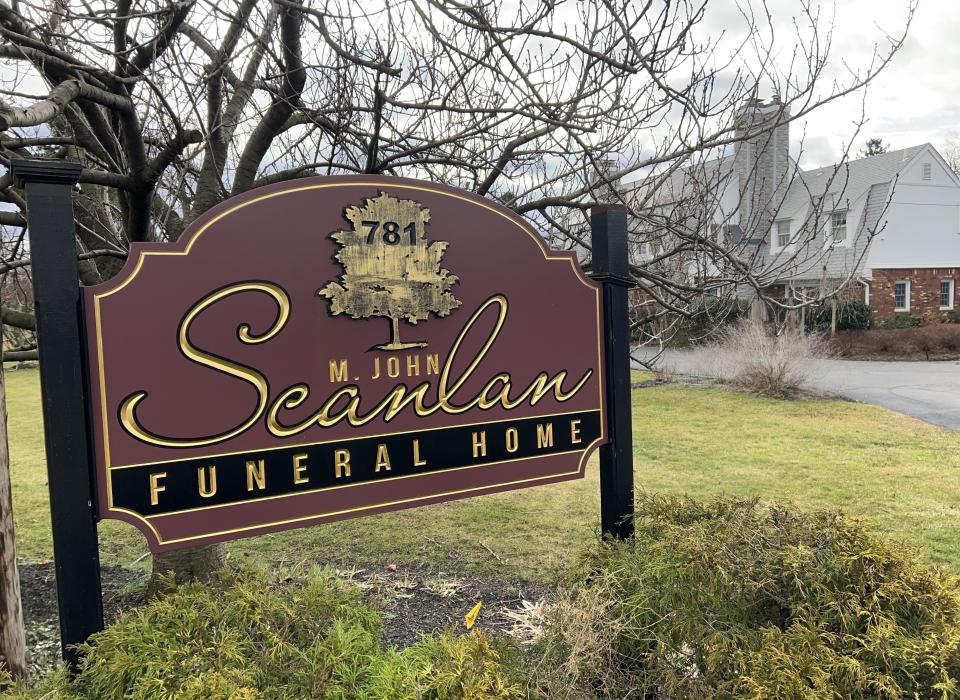 M. John Scanlan Funeral Home on Newark Pompton Turnpike in Pequannock Township.