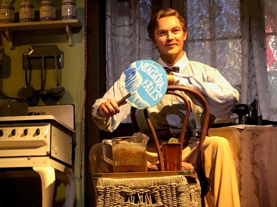 You won't need to borrow host John's Niagara Falls fan at Magic Kingdom's Carousel of Progress: This time-traveling attraction is a great way to hide from the Florida heat.