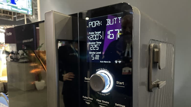 GE Profile Smart Indoor Smoker at CES 2024