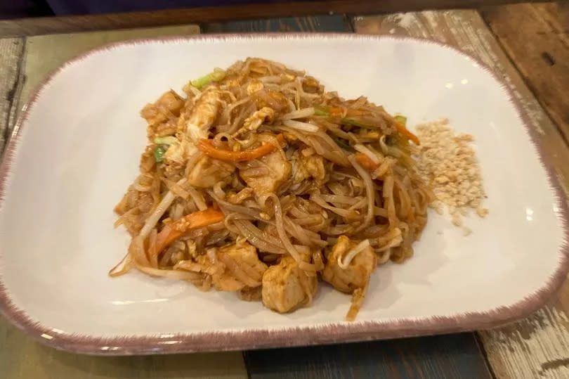 The Phad Thai had a lovely tamarind sauce and perfect noodles