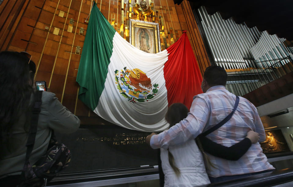 Basílica de Santa María de Guadalupe. (AP Foto/Marco Ugarte)