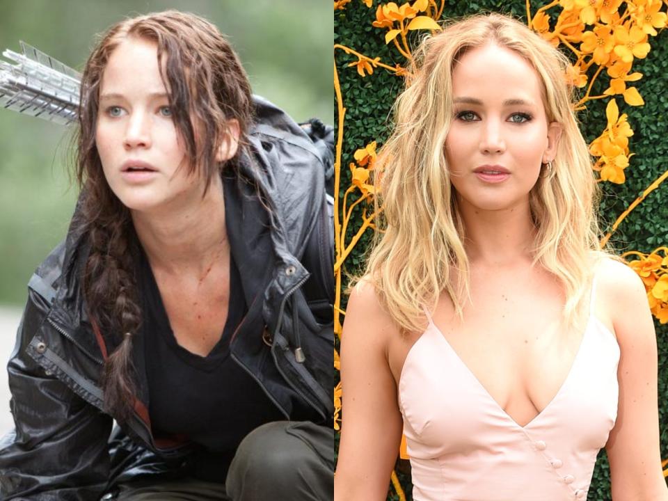 Jennifer Lawrence in "The Hunger Games."