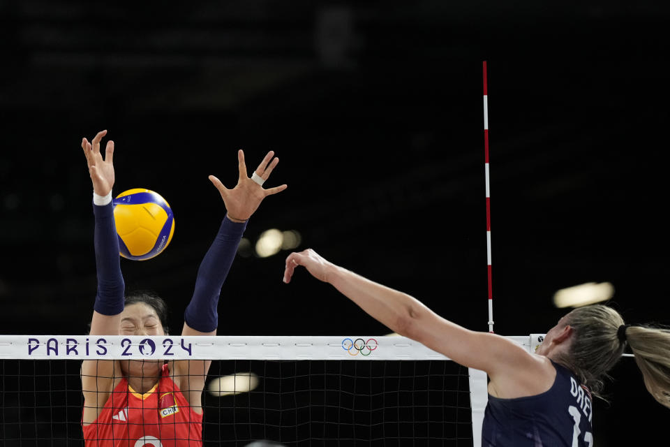 Chinese women beat reigning Olympic champion United States in volleyball