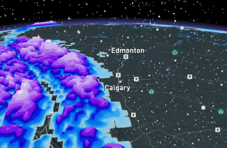 Late May snow threat creeps closer towards the Calgary area