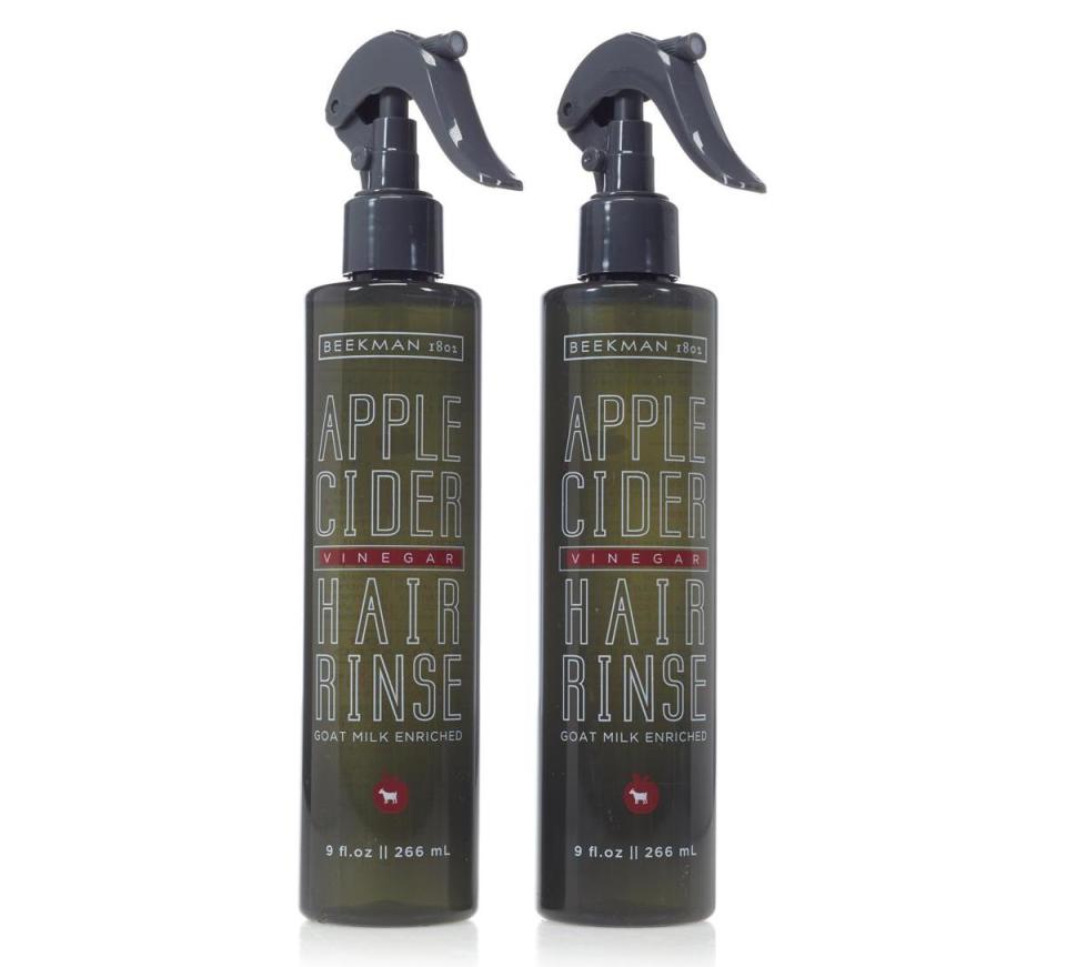 Beekman 1802 Apple Cider Vinegar Hair Rinse Duo. (Photo: HSN)