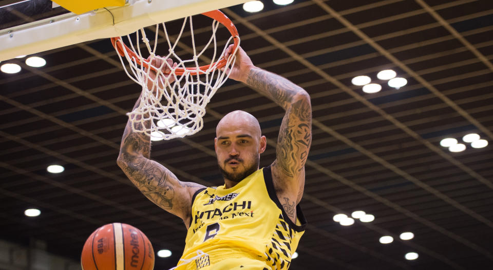 Canada’s Robert Sacre is currently playing for the SunRockers in Tokyo, Japan.