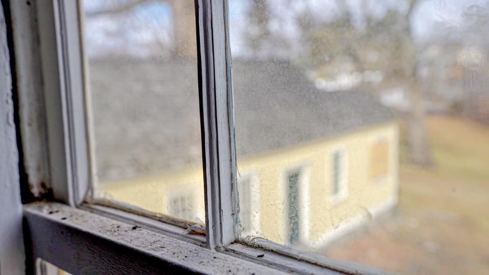 A view of the 1756 Esek Hopkins house in Providence from a second floor window.